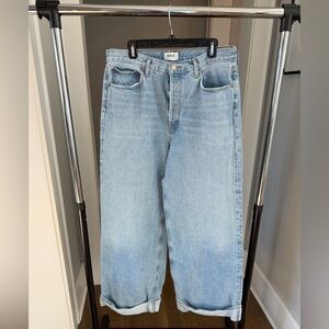 AGOLDE High Rise Dame Wide Leg Jeans